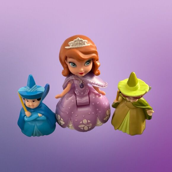 Disney Sofia The First Royal Playset Sofia Blue & Green Fairies Plays A10 - Picture 6 of 14